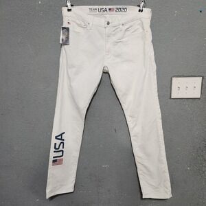 polo ralph lauren usa olympic team 2020 White Jeans 36x34